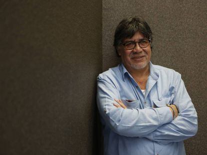 El escritor y cineasta chileno Luis Sep&uacute;lveda, en Madrid. 