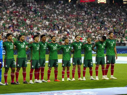 La última alineación de la selección mexicana en el partido contra Estados Unidos.
