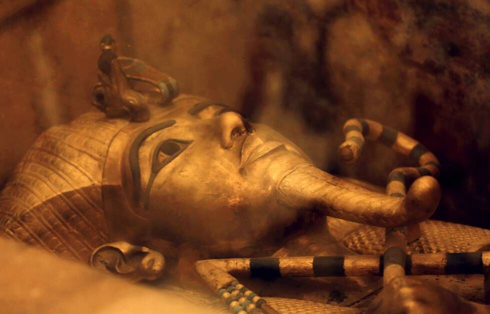 Sarcófago de Tutankamón.