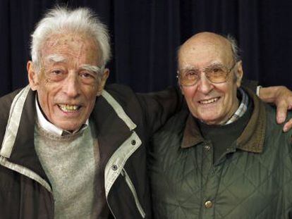 Francisco Garc&iacute;a Salve, a la izquierda, y Mariano Gamo.
