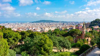 El Park Güell de Barcelona en una imagen de archivo