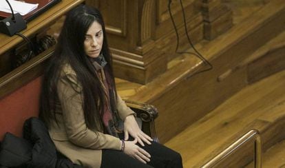 Rosa Peral, durante el juicio en la Audiencia de Barcelona.