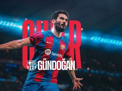 El Barcelona ha anunciado el fichaje de Gündogan.
