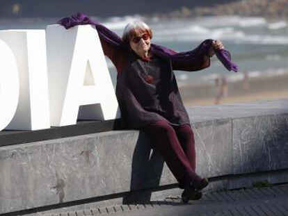 La cineasta belga, única realizadora de la Nouvelle Vague, recibe a sus 89 años el Premio Donostia
