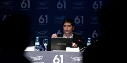Axel Kicillof, ministro de Econom&iacute;a de Argentina, este martes.