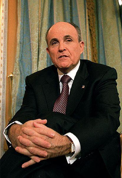 Rudolph Giuliani, ex alcalde de Nueva York.