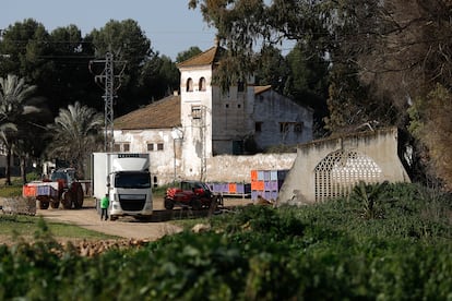 El cortijo que fuera de Queipo de Llano en Gambogaz, en Camas (Sevillas).