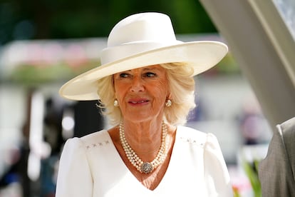 Camila, duquesa de Cornualles, el 15 de junio en las carreras de caballos de Ascot, en Reino Unido.