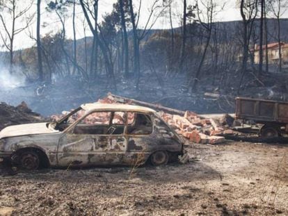 Los incendios calcinan en Galicia 35.500 hectáreas, más del doble que en el resto del año