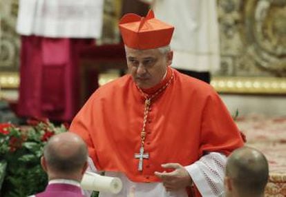 Krajewski, en el Vaticano el pasado junio.