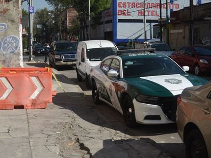 En este lugar de Ciudad de México fue detenido uno de los muchachos que trasportaba la maleta con el cadáver.