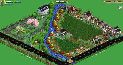 'Farmwille', el juego social sobre el que se montó Zynga.
