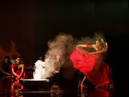 Un momento del ballet 'El Amor Brujo' dirigido por el coreógrafo Víctor Ullate.