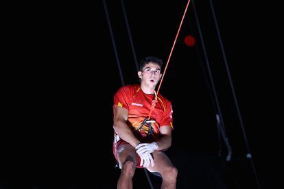 Alberto Ginés, durante los Juegos Olímpicos de Tokio 2020.