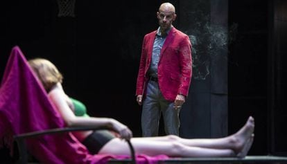 Una escena de 'Temps salvatge' en el TNC.