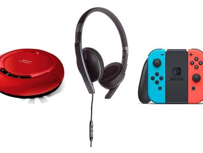 El robot Taurus Mini Striker, los auriculares Sennheiser HD 2.30i y la consola Nintendo Switch, entre las mejores ofertas de la semana.
