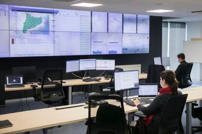 Imagen del Centro de Telecomunicaciones y Tecnologías de la Información de la Generalitat el pasado viernes.