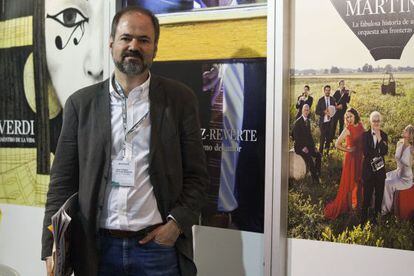 Juan Villoro, en la FIL de Guadalajara de 2014.