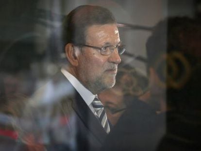Mariano Rajoy, este s&aacute;bado en Bruselas.