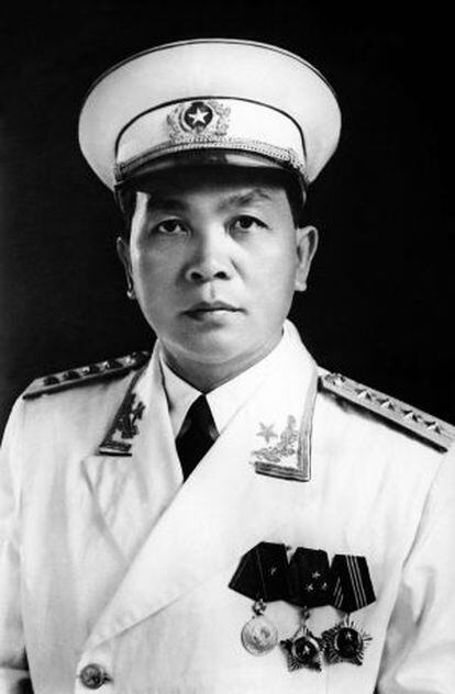 Fotografía sin fecha del general Vo Nguyen Giap.