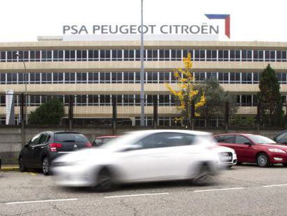 La f&aacute;brica de PSA Peugeot Citr&ouml;en de Vigo. 