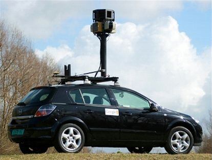 Un coche de Street View de Google.