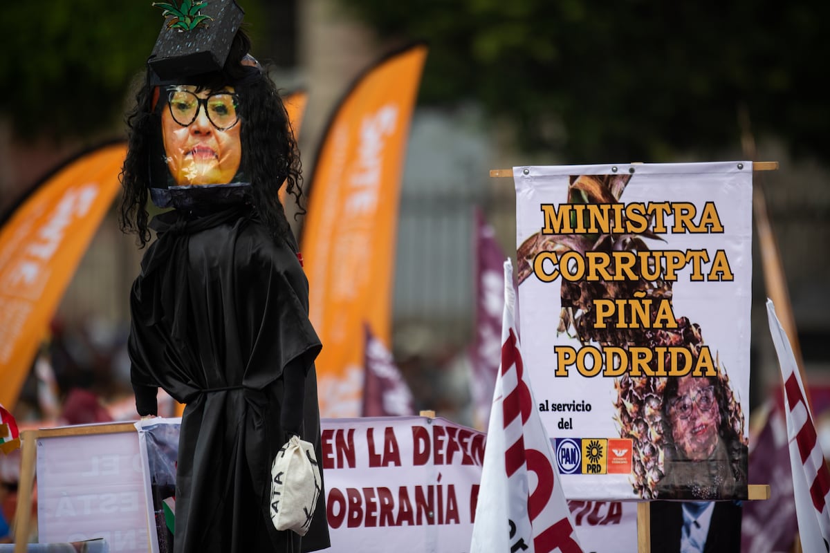 El Poder Judicial de la Federación condena «las manifestaciones de odio» hacia la presidenta ministra Norma Piña