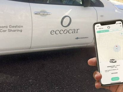 Eccocar cuenta con una plataforma de carsharing para gestión de flotas.