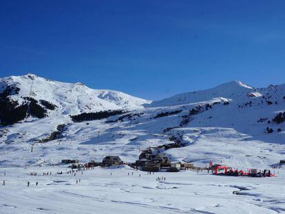 Las pistas de esquí de Baqueira Beret.