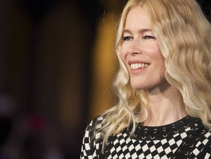 Claudia Schiffer, en Londres.