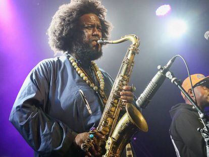 Kamasi Washington, en octubre en Nueva Zelanda.