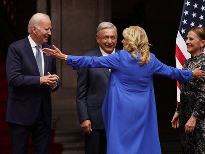 La visita de Biden y Trudeau a México, en imágenes