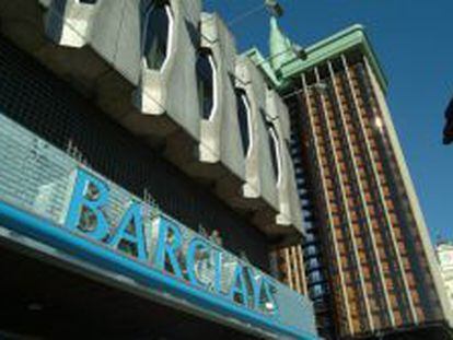 Sucursal de Barclays en el centro de Madrid.