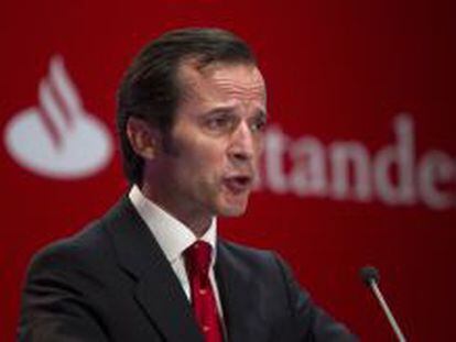 Javier Mar&iacute;n, consejero delegado de Banco Santander