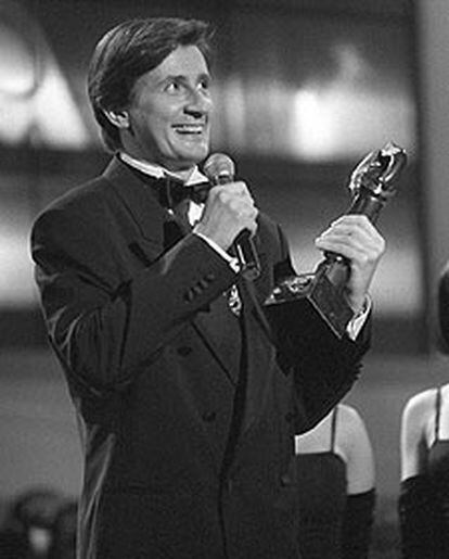 Pepe Carroll recibió el premio TP al mejor presentador en 1995.