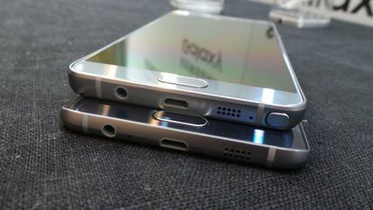 Otra de las diferencias es que el Note 5 integra el S Pen, algo que no tiene el S6 edge+.
