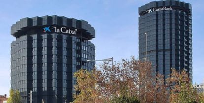 Sede operativas de CaixaBank.