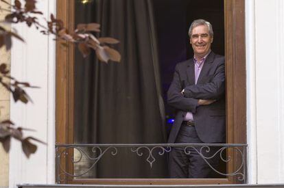 Michael Ignatieff, el pasado martes en Madrid.