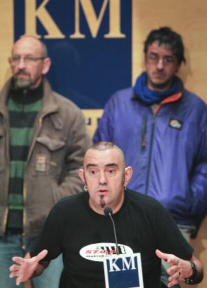 César Manzanos, de la asociación de apoyo a los presos Salhaketa