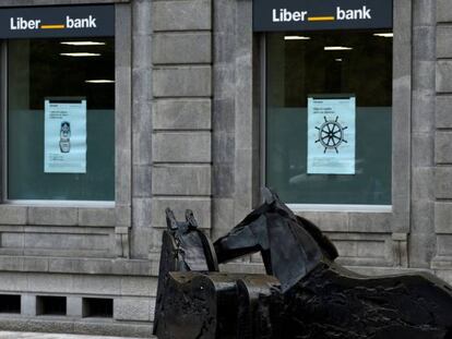 Sede central de Liberbank en Oviedo, Asturias.