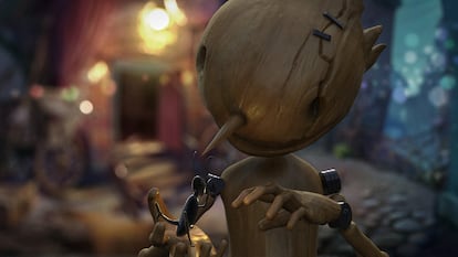 Una imagen de 'Pinocho', de Guillermo del Toro para Netflix.