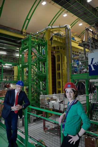 Julio de 2021 - Conversación entre Fabiola Gianotti y Nuccio Ordine en el Cern - ©Jordi Adrià