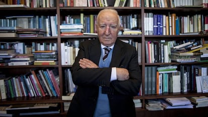 Eduardo Lourenço, el pasado martes en Lisboa.