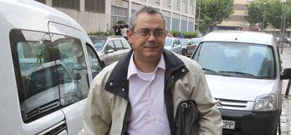 Manuel Ortiz, en los juzgados de C&oacute;rdoba en 2010.