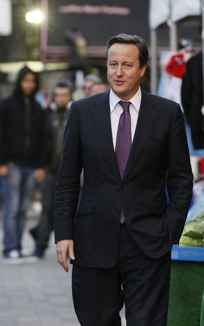 El primer ministro británico, David Cameron.