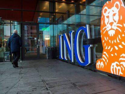 Oficina de ING en Amsterdam.