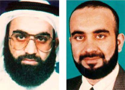 Khalid Shaik Mohamed, en dos fotos distribuidas por el FBI.