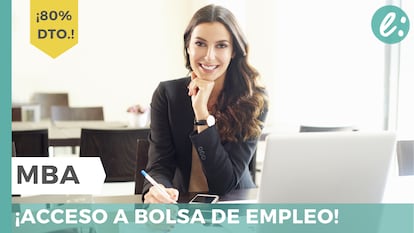 MBA. ¡80% de dto! No esperes más para dar el siguiente paso en tu carrera profesional