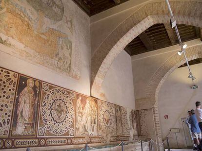 Azulejos del monasterio de San Isidoro del Campo en Santiponce (Sevilla). 