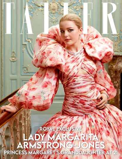 Lady Margarita Armstrong-Jones, única nieta de la princesa Margarita, en la portada de la revista Tatler de este jueves.